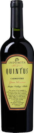 Indomita Quintus Gran Reserva Carménère Rotwein Maipo Valley Chile 0,75 l