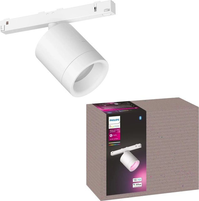 Philips Hue Perifo LED-Zylinderspot Schienensystem-Erweiterung in Weiß, dimmbar und RGB - Bild 1