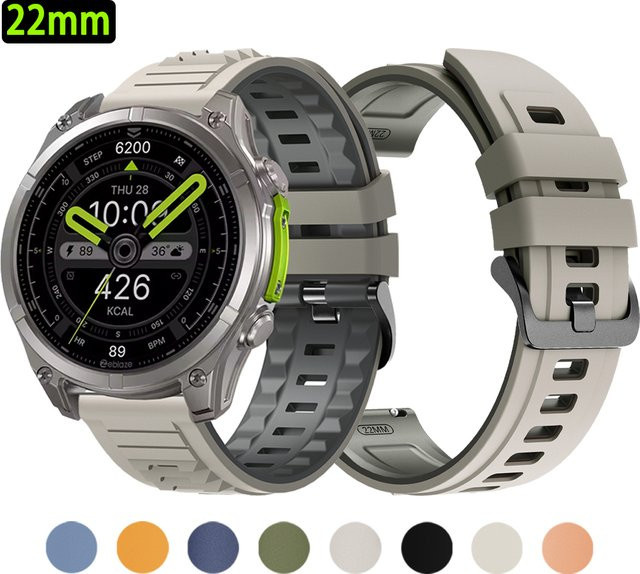 Zeblaze Uhrenarmband Silikon, 22 mm, Unisex - Bild 1