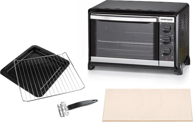 Bosch Mini-Backofen in Schwarz mit Heißluft, Ober- und Unterhitze, Timer und Edelstahlgehäuse - Bild 2