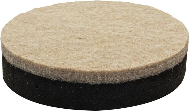 Wagner Filzpads-Set EH1358 Braun, 2-teilig, Durchmesser: 5,8 cm, Höhe: 1,5 cm - Bild 1