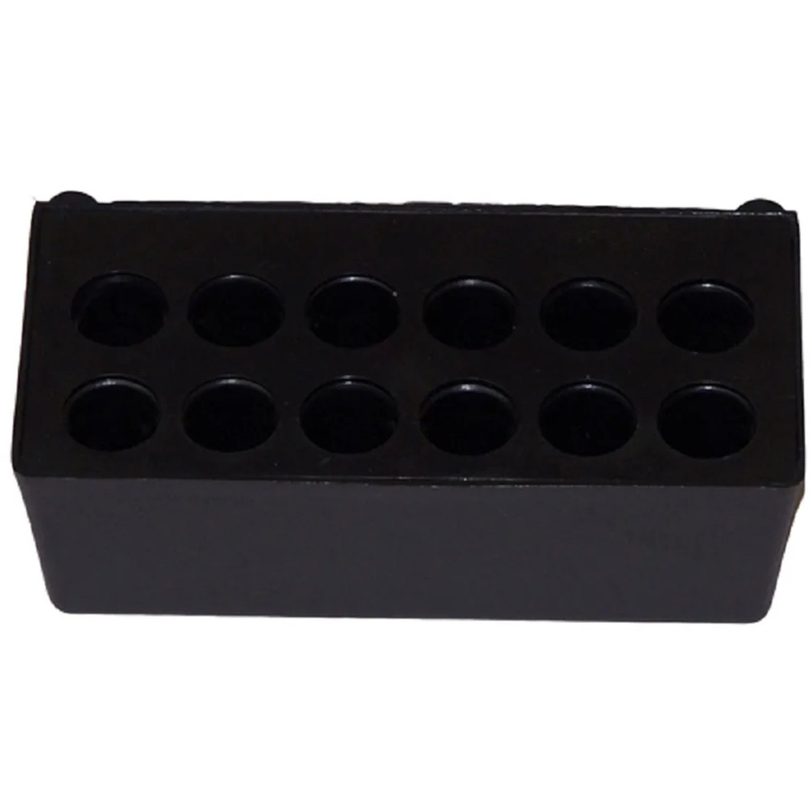 Küpper Systemhalter-Box aus Kunststoff in Schwarz mit 12 Einstecklöchern je 16,4 mm Durchmesser - Bild 3