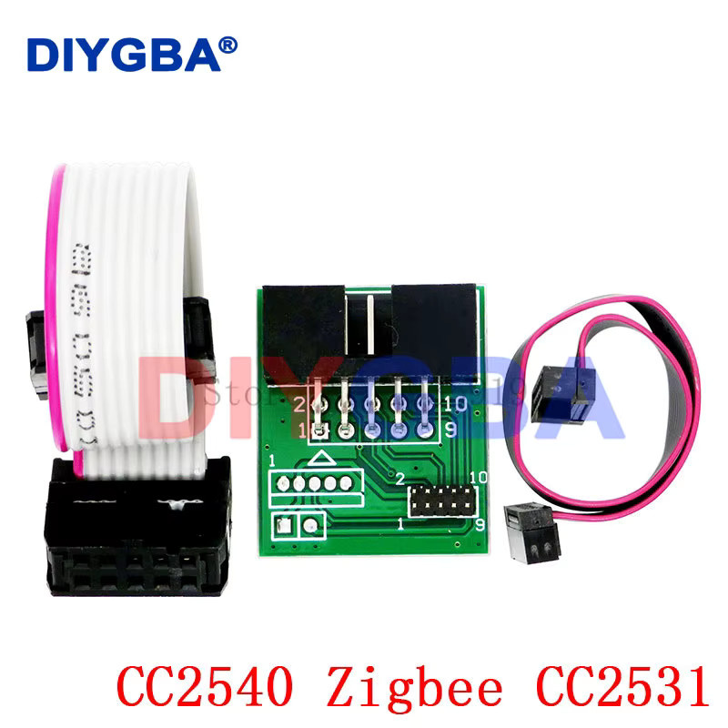 DNIGEF CC Debugger Zigbee Emulator CC2531 CC2540 Sniffer Wireless Board Bluetooth 4.0 Dongle USB Programmierer und Downloader Kabel - Bild 3