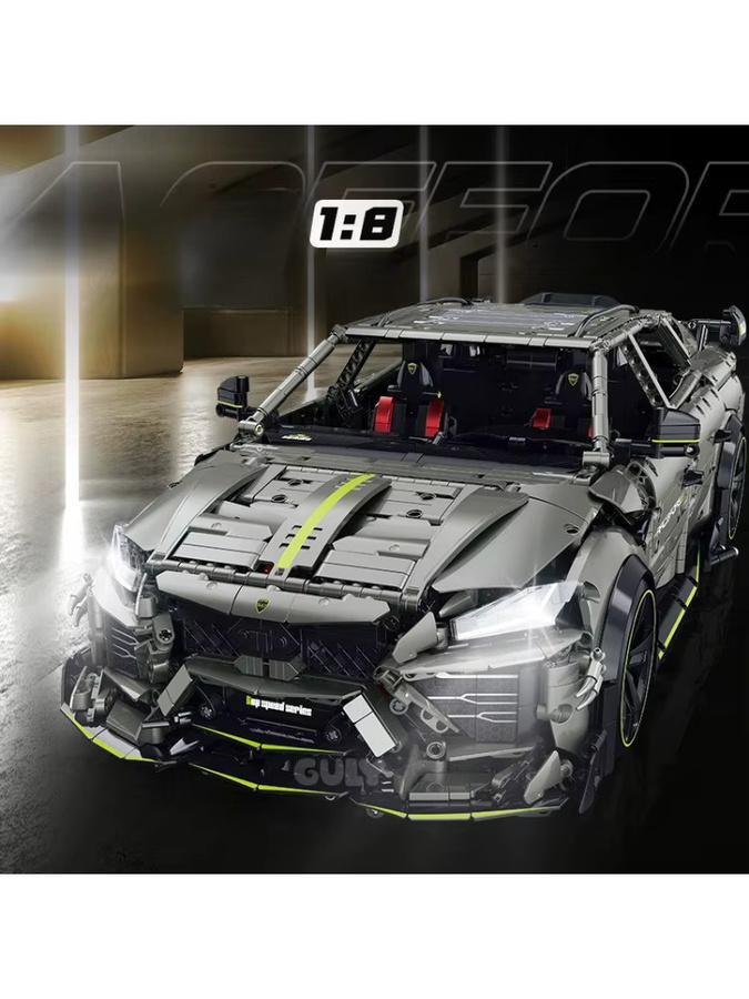 GULY Supersportwagen, RC Bausteine, 1:8, 3332 Teile - Bild 5