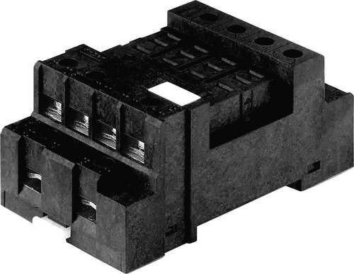 Finder Relaissockel 96.74.0 Schwarz, L x B x H: 33,5 x 46 x 82,5 mm - Bild 1