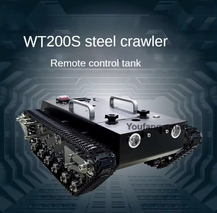 YoufangSmart RC Tank Chassis, Metall, Fahrzeuge, Schwarz - Bild 3