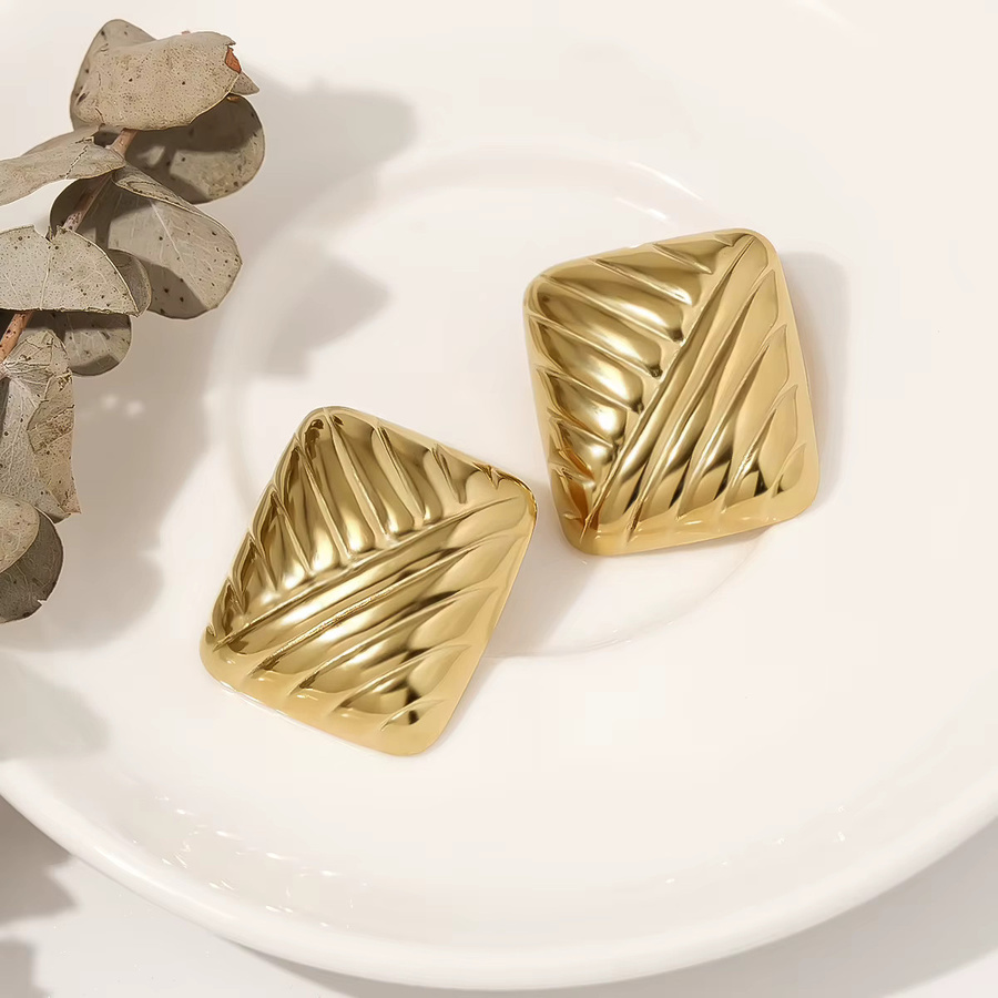 WILD & FREE Ohrringe, 18 Karat vergoldeter Edelstahl, Damen - Bild 2