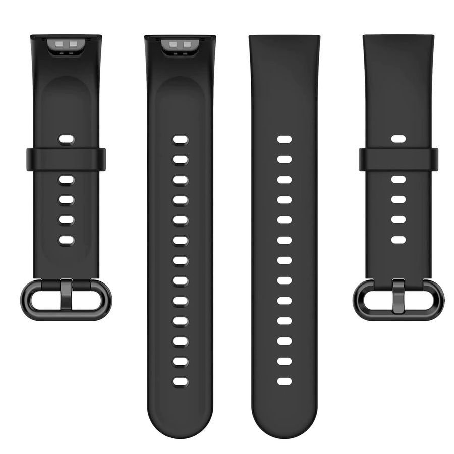 Xiaomi Uhrenarmband Silikon, Schwarz, Redmi Watch 2 Lite, Xiaomi Poco - Bild 2