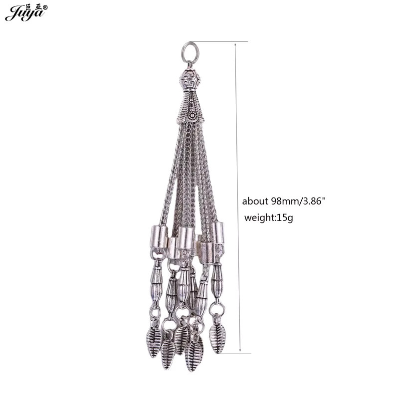 Juya Anhänger Charms Quaste, Silber, Unisex - Bild 3