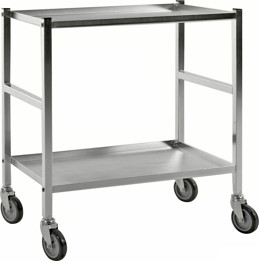 Kongamek Tischwagen mit verzinkter Ladefläche und Bremse, Breite: 62,5 cm, Tiefe: 41,4 cm - Bild 1