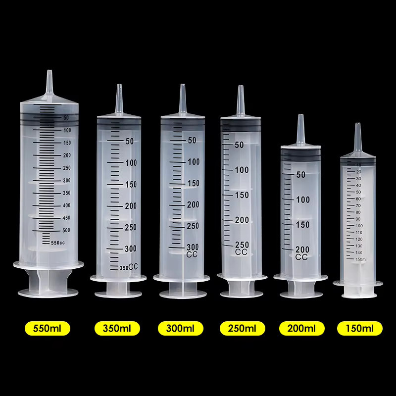 JIECARE Tier-Fütterungsspritze mit Pumpe und Messfunktion, transparent, 60 ml - 500 ml - Bild 2