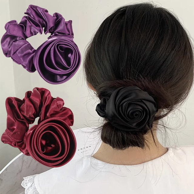 FORWOT Haarbänder, Rose, Satin, Damen - Bild 1
