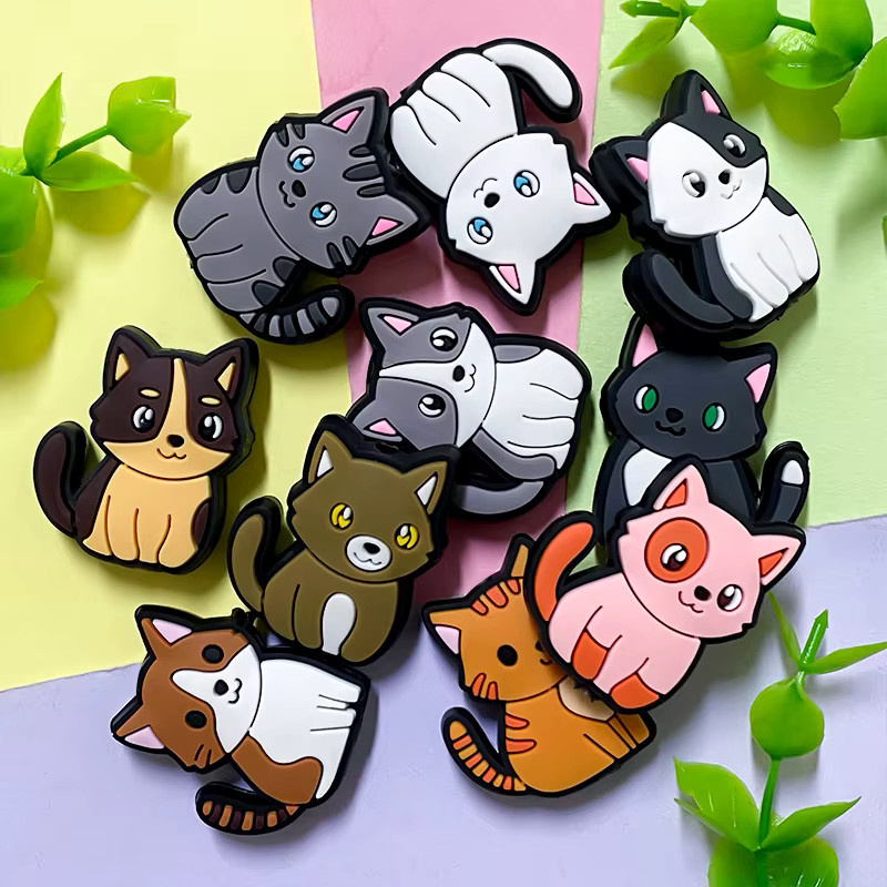 Lcmombay 10er Set Silikon Perlen in Tierform für Baby Mundpflege und DIY Zubehör, Mehrfarbig - Bild 4