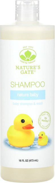 Nature's Gate Nature Baby Shampoo & Waschlotion, 473 ml, Kinder - Bild 1