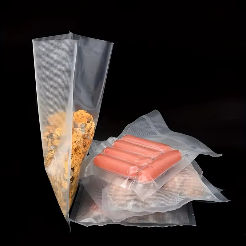 AGASHE Vakuumierbeutel für Lebensmittel, 50 Stück Set, transparent - Bild 3