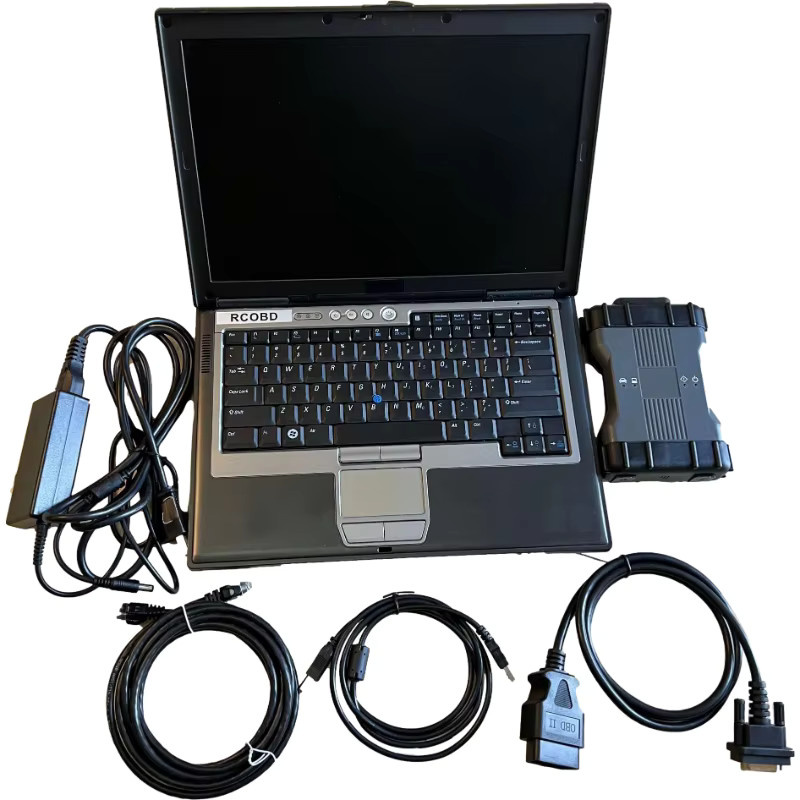 RACEAUTO MB Star C6 Wifi Diagnosetool mit D630 Laptop, CAN BUS Unterstützung, 480 GB SSD, Schwarz - Bild 2