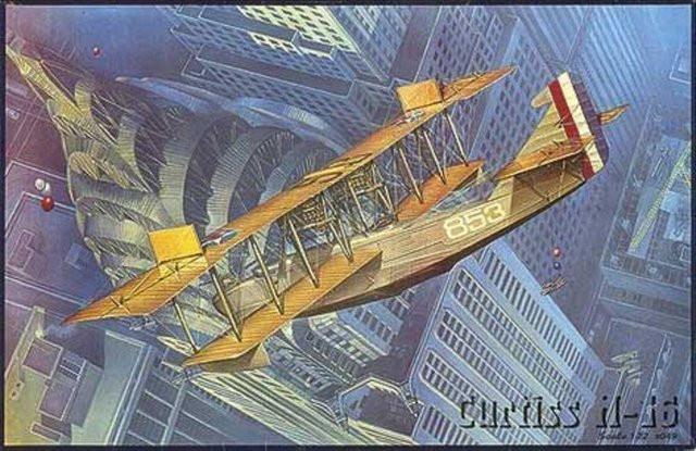 Roden Curtiss H16, Fahrzeug, 1:72, Braun - Bild 1