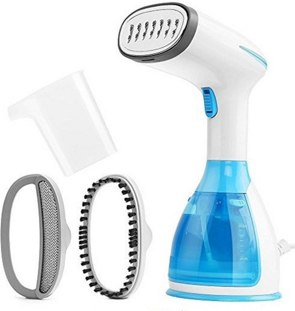 Igeteck Handdampfer für Kleidung in Weiß mit 1500 W und 280 ml Wassertank - Bild 1