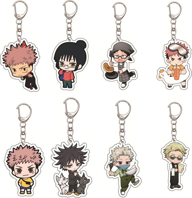Bandai Schlüsselanhänger Anime Jujutsu Kaisen, 55 mm - Bild 1
