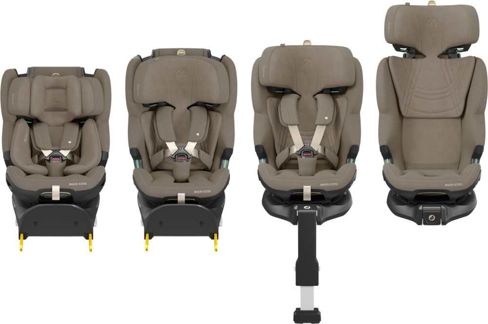 Maxi-Cosi Emerald 360 Pro Kindersitz mit Isofix und Drehfunktion in Authentic Truffle (Braun/Beige) - Bild 5