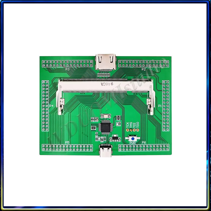 Lattice Colorlight I5 V7.0 ECP5 FPGA RISC-V Entwicklungsboard mit Lattice LFE5U Modul und Open-Source-Toolchain in Grün - Bild 2