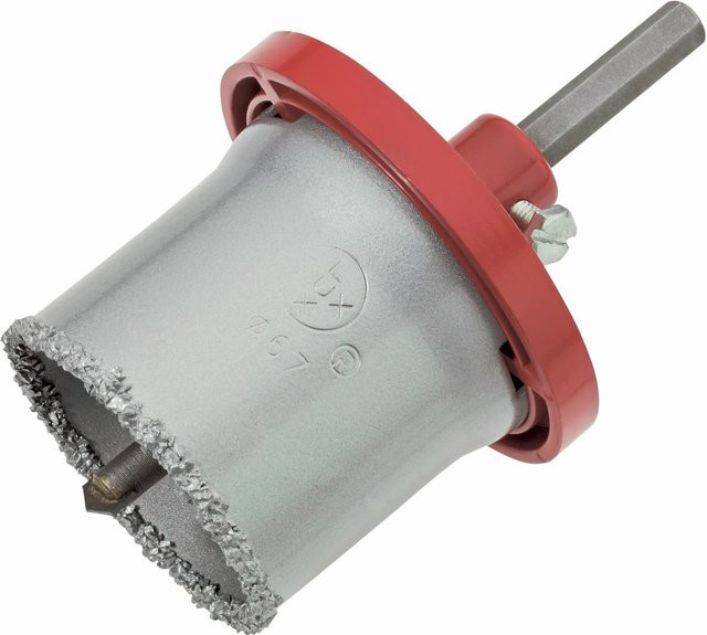 LUX-TOOLS HM-Lochsäge-Set in Silber mit 67 mm Durchmesser - Bild 1