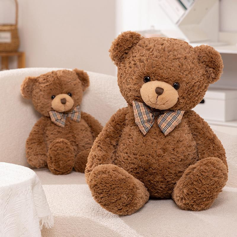 PUNIDAMAN Krawattenbär Puppe Plüschtier, Braun, 40cm - Bild 2