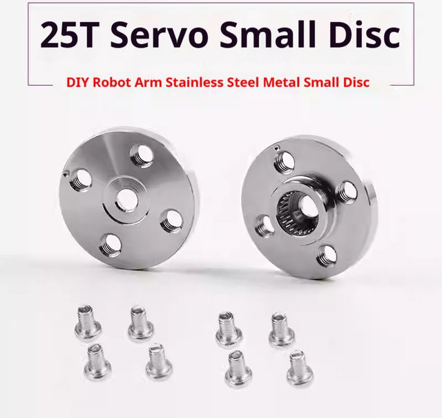 EVYVKV Metall-Lenkgetriebe-Scheibenständer Servo-Arm Rundtyp, 5-teiliges Set - Bild 1