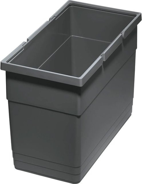 Ninka Abfallbehälter aus Kunststoff in Dunkelgrau, Volumen: 21 Liter, B/T/H: 27,5 x 42,0 x 21,0 cm - Bild 1