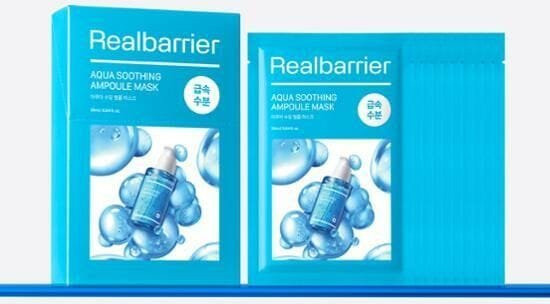 Real Barrier Aqua Beruhigende Ampullenmaske, 280 ml, Hyaluronsäure - Bild 1