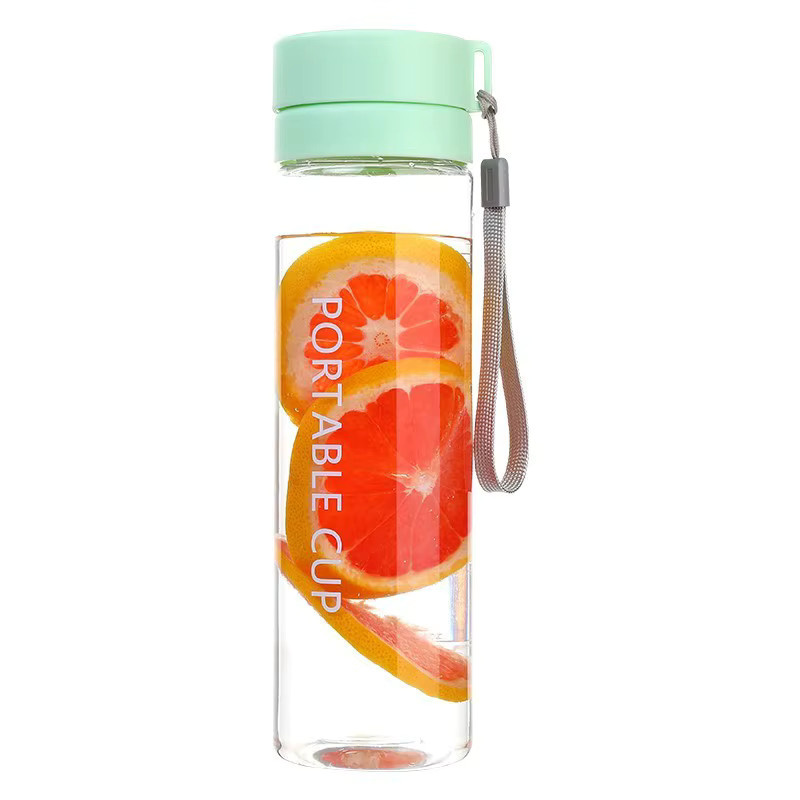 FEB.WIND Trinkflasche für Kinder aus Tritan, auslaufsicher, grün und transparent, 798,5 ml - Bild 3