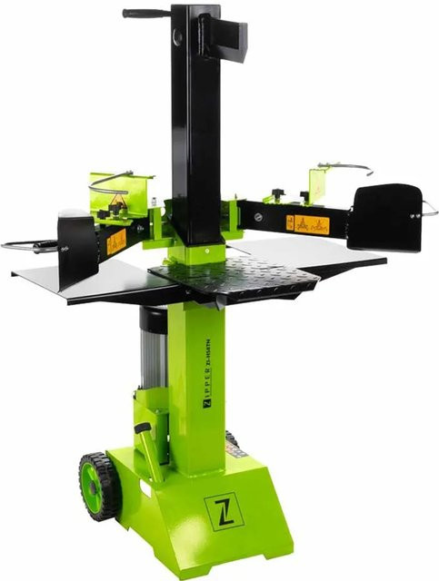 Zipper Elektro-Holzspalter ZI-HS8TN mit 8 t Spaltkraft, 3500 W und 300 mm Spaltdurchmesser, grün - Bild 1