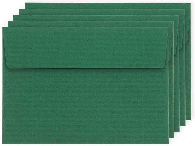 Rico Design Paper Poetry Luxury Umschläge B6 Dunkelgrün - Bild 1