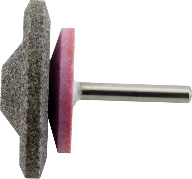LUX-TOOLS Messer- und Scherenschärfer mit Keramikschleifer in Grau - Bild 1
