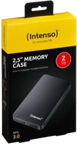 Intenso Memory Case Externe HDD-Festplatte 2TB Schwarz USB 3.0 2,5 Zoll - Bild 3