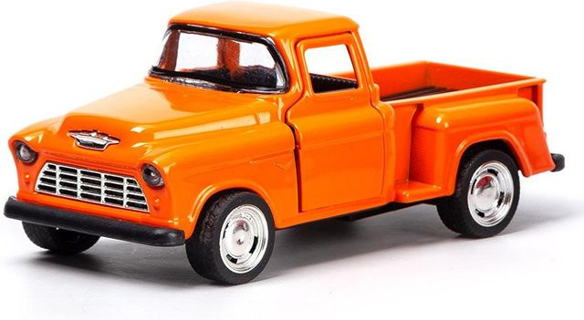 Linyi toy car Pickup Modell, Druckgussmodell, Metall, Orange, ab 6 Jahre - Bild 1