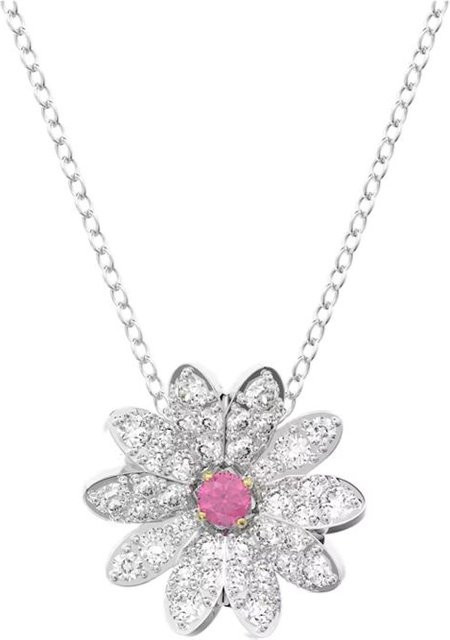 Swarovski Halskette, Weiß, Silber, Kristall, Damen - Bild 1
