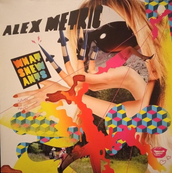 Alex Metric - Whatshewants 12-Zoll Vinyl LP auf Marine Parade (2007) Dance & Electronica in Beige - Bild 1