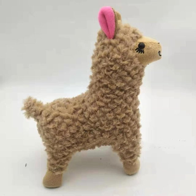 Linyi toy Alpaka Plüsch, hellbraun, 23cm - Bild 1