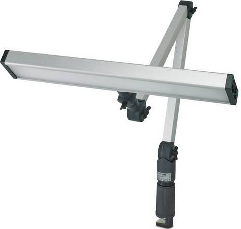 Phoenix Contact 1197098 LED Werkbankleuchte in Silber, dimmbar und verstellbar, B: 500 mm, T: 621 mm, H: 566 mm - Bild 1