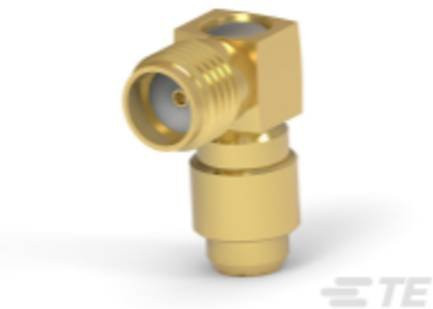 TE Connectivity 619383-1 SMPM SMA Stecker in Gold - Bild 1