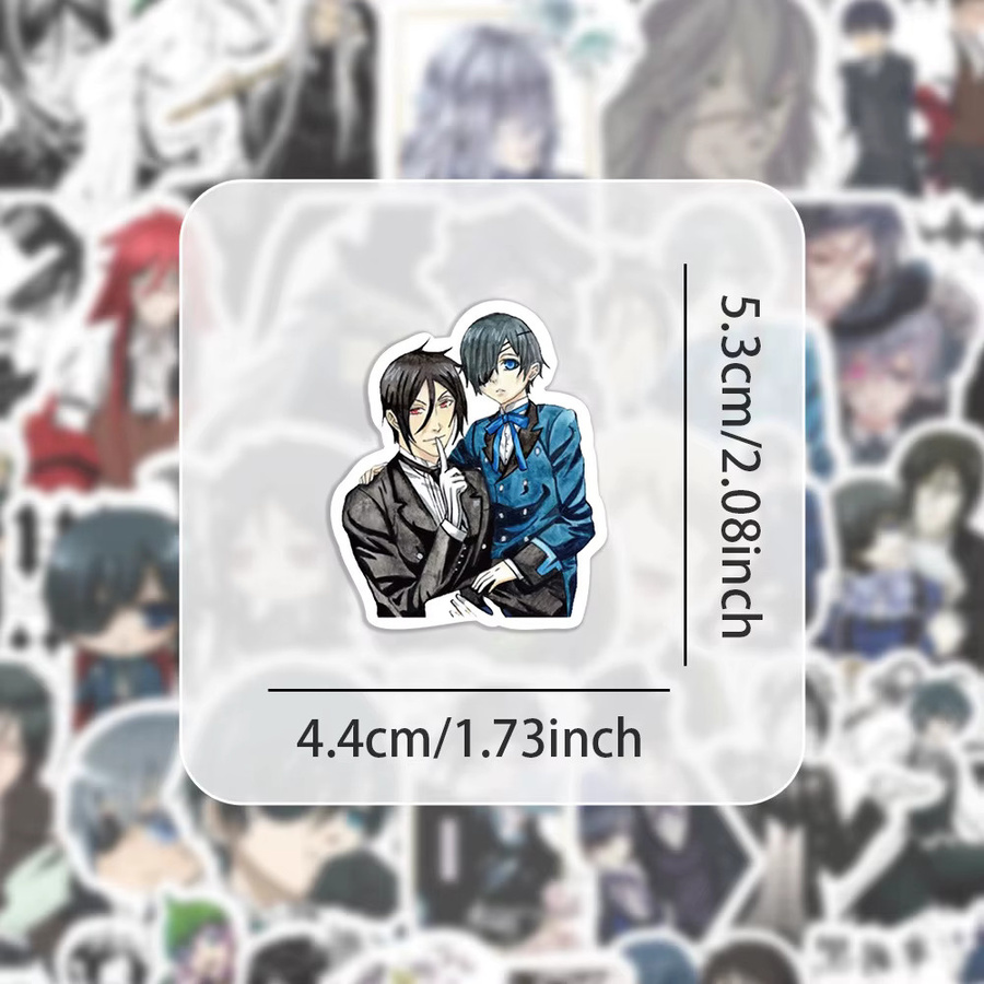 Bandai Anime-Cartoon-Aufkleber, 50-teiliges Set, Bunt / Mehrfarbig - Bild 4