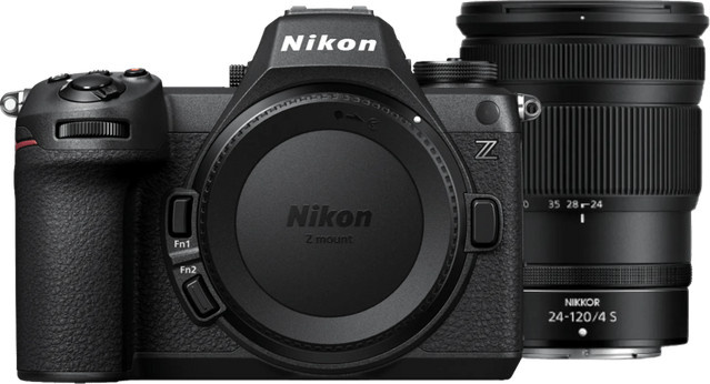 Nikon Z6 III Vollformat spiegellose Kamera mit Nikkor Z 24-120 mm f/4 Objektiv in Schwarz - Bild 1