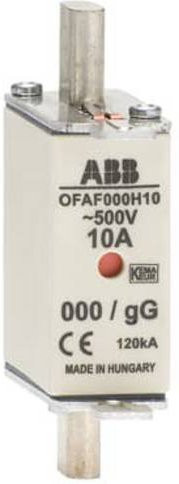 ABB Sicherung 500V Weiß 9 Stück - Bild 1