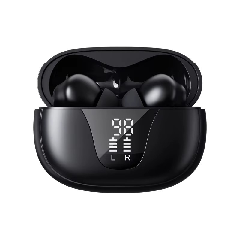 Lenovo XT58 Kabellose In-Ear Kopfhörer Bluetooth V5.4 Gaming-Headset mit Geräuschunterdrückung, HiFi-Stereo-Sound und LED-Display in Schwarz - Bild 6