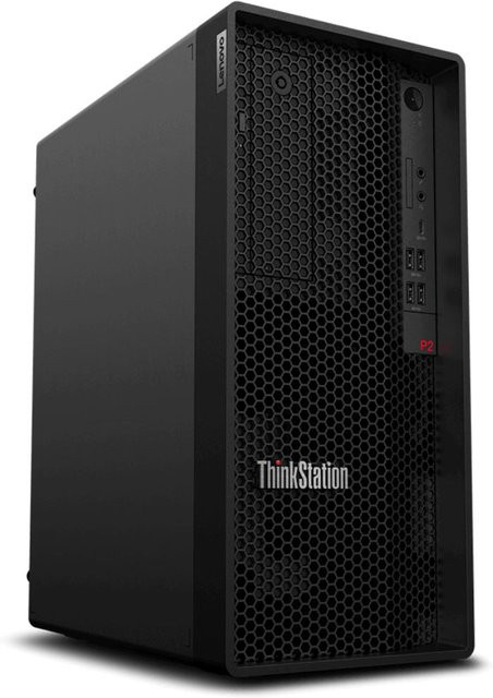Lenovo ThinkStation P2 Tower Gen 2 Workstation, Intel Ultra 9 285K, 64 GB RAM, 512 GB SSD, NVIDIA GeForce RTX 5060, Windows 11 Pro, schwarz - Bild 1