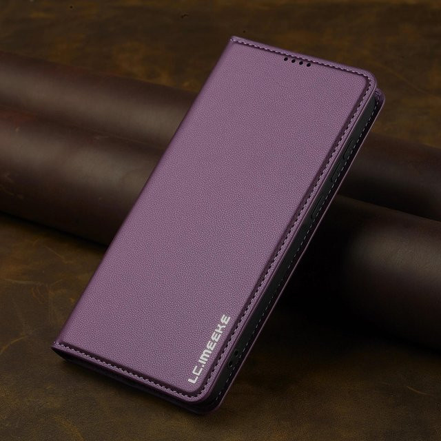 Ultradünne Flip-Lederhülle für Samsung Galaxy A54 5G in Purple - Bild 1