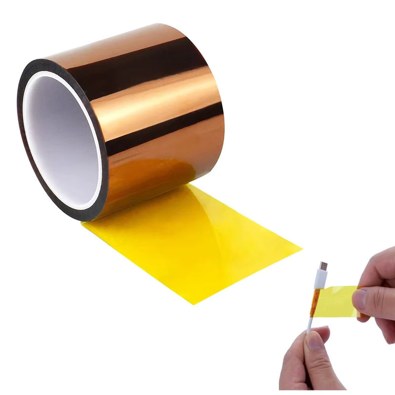 TFAAI Polyimid-Klebeband in Gold, hitzebeständiges Hochtemperatur-Maskierband zum Löten, Länge: 33,0 m, Breite: 10,0 mm - Bild 6