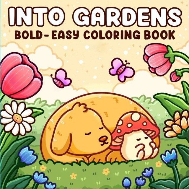 Into Gardens von Coco Wyo, Malbuch - Bild 1