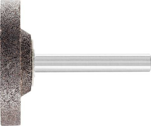 PFERD TOOLS INOX Schleifstift Zylinder für Edelstahl, Farbe: Grau, Durchmesser: 40 mm, Länge: 6 mm, Schaft-Durchmesser: 6 mm, Körnung: A60 - Bild 1